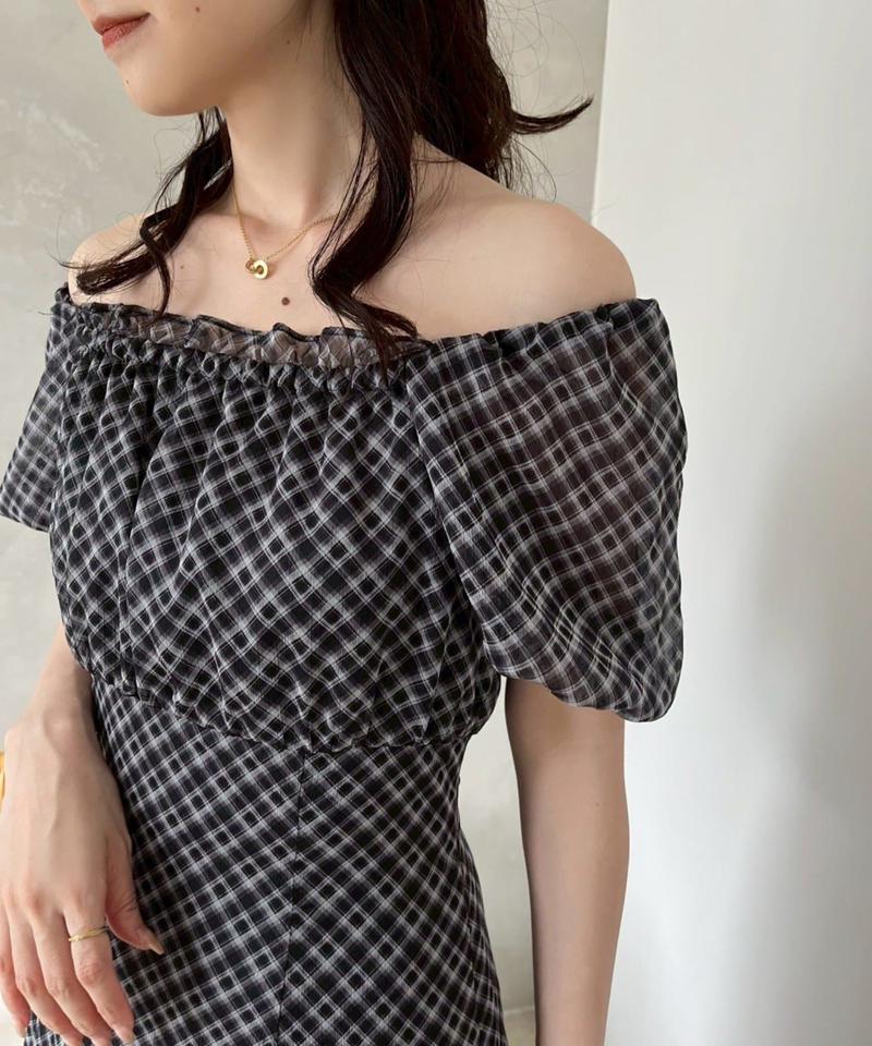【Black collection】イレヘムティアードロングワンピース