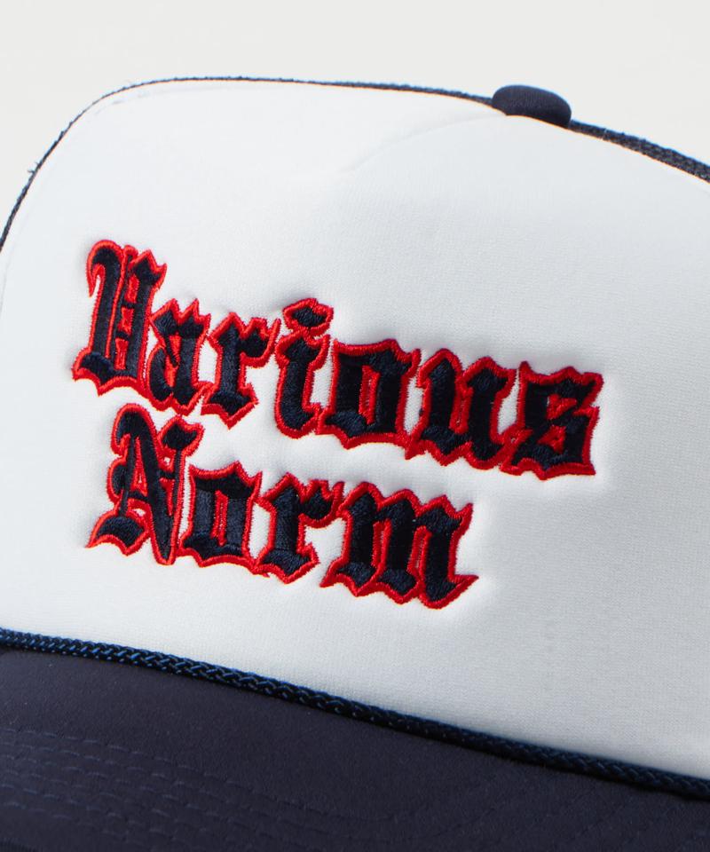 VARIOUS NORM ロゴ刺繍メッシュCAP / OTTO(オットー)