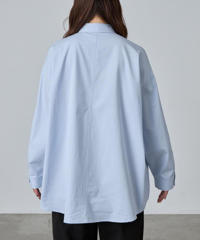 【PIKO企画】ワンポイント刺繍レギュラーカラーシャツ