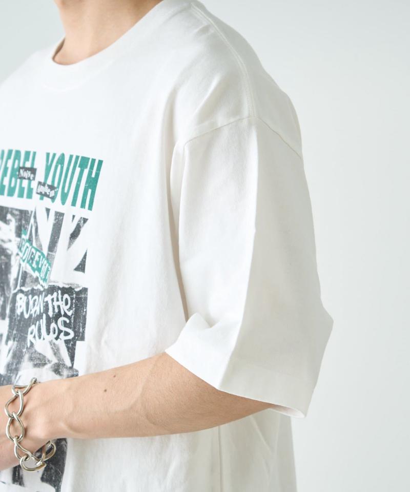 【ユニセックス】ヴィンテージフェードプリントツアーTee