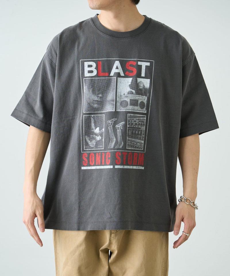 【ユニセックス】ヴィンテージフェードプリントツアーTee