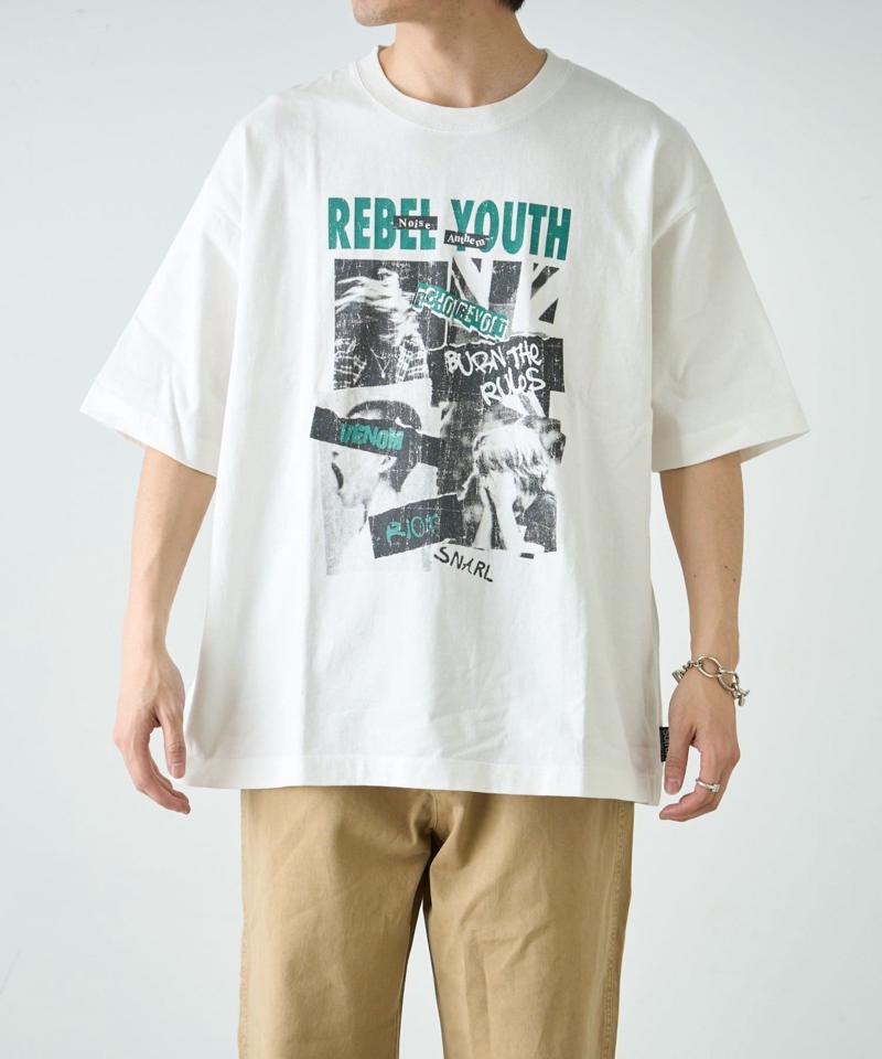 【ユニセックス】ヴィンテージフェードプリントツアーTee