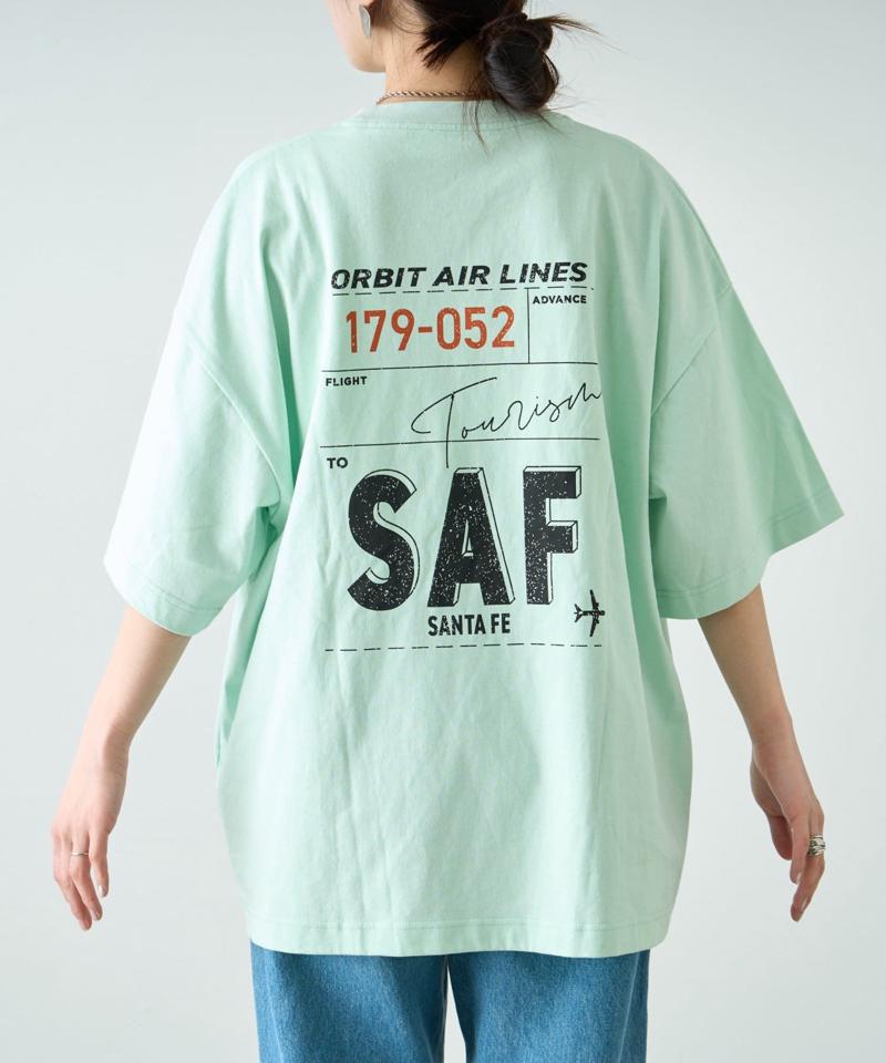 【ユニセックス】ビックシルエットアソートグラフィックプリントTee