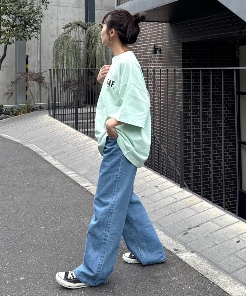 【ユニセックス】ビックシルエットアソートグラフィックプリントTee