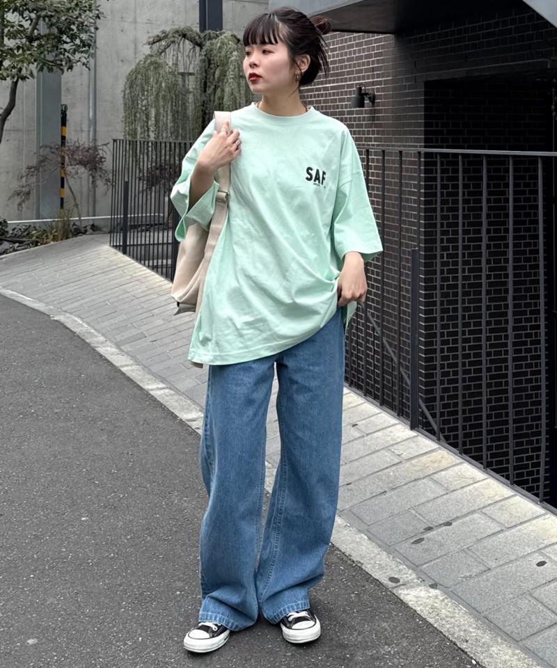 【ユニセックス】ビックシルエットアソートグラフィックプリントTee