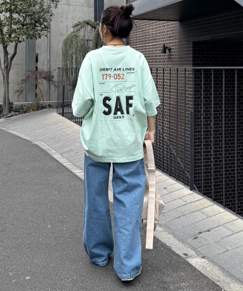 【ユニセックス】ビックシルエットアソートグラフィックプリントTee