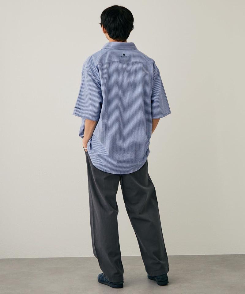 コットンリネンワイドパンツ
