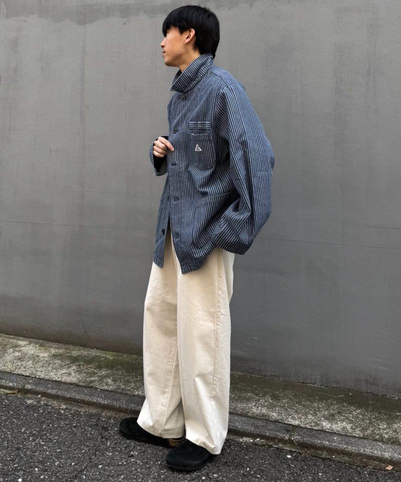 コットンリネンワイドパンツ
