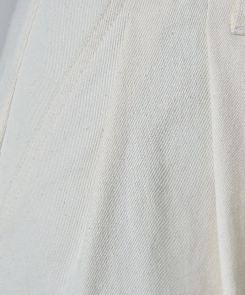 【PIKO＆LEI企画】2タックコットンツイルストレートパンツ