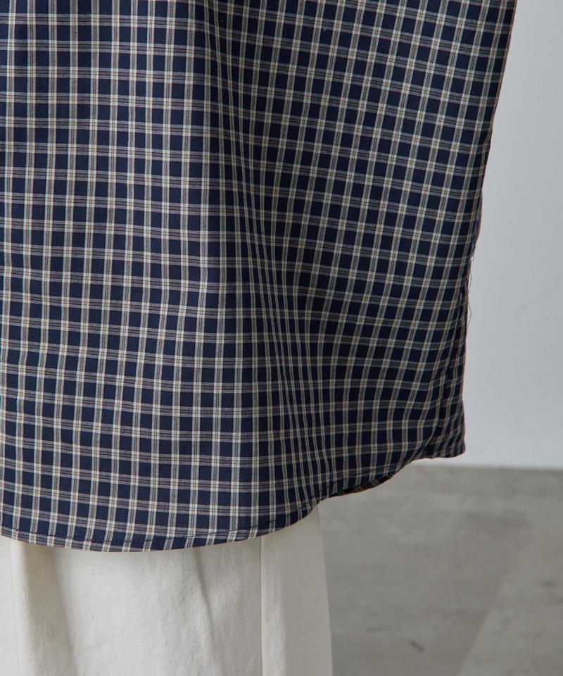 【PIKO企画】ワンポイント刺繍チェックシャツ