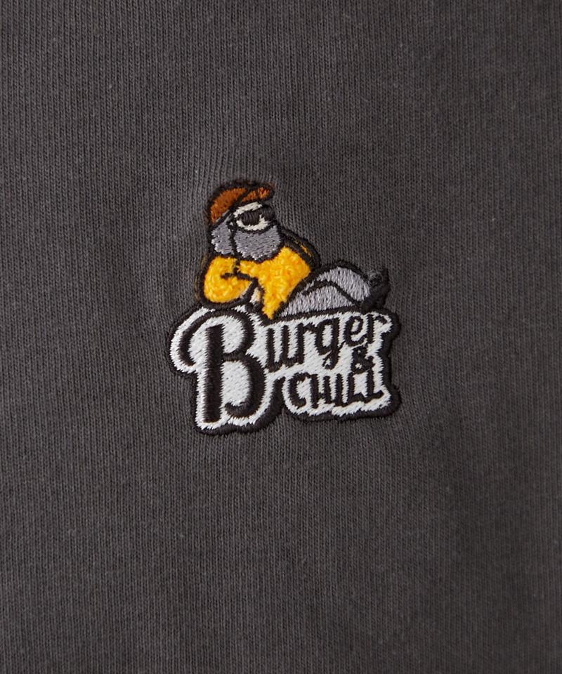 【ojisan】ユニセックスワンポイントサガラ刺繍半袖Tee