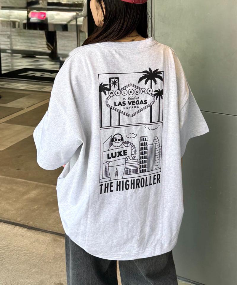 【ojisan】ユニセックスワンポイントサガラ刺繍半袖Tee