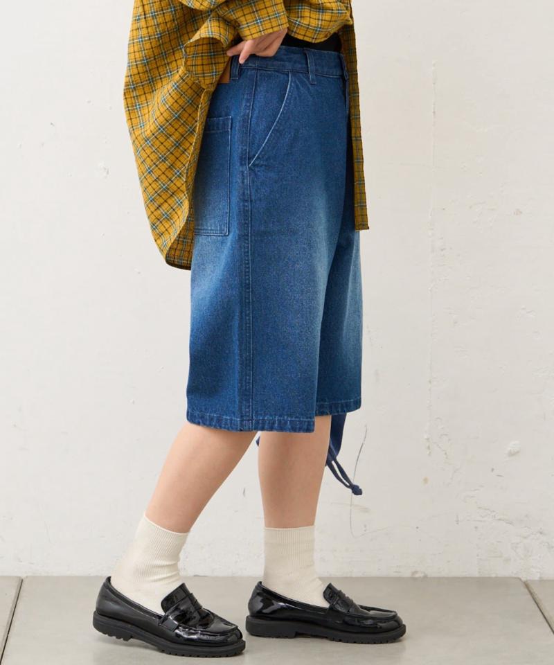 【UNISEX】アソートデニムバミューダパンツ