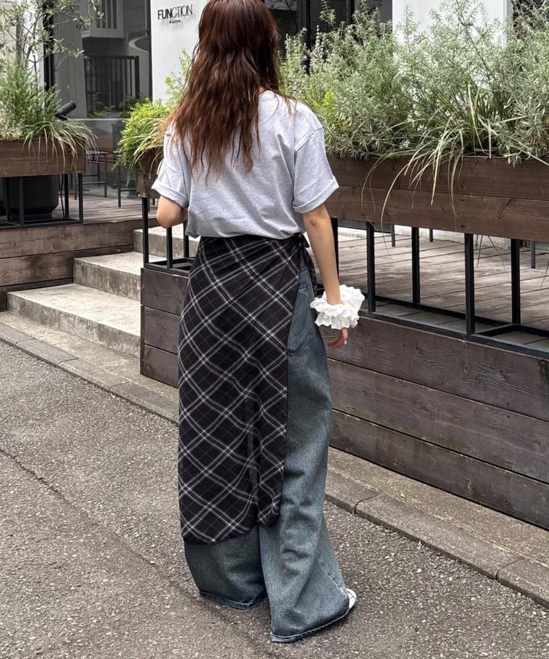 【WEB限定】【UNISEX】ムーンクレーター&アースロゴプリントTee