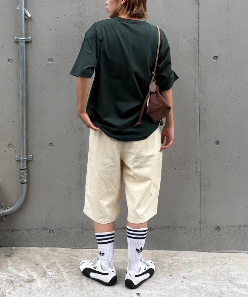 【WEB限定】【UNISEX】ムーンクレーター&アースロゴプリントTee