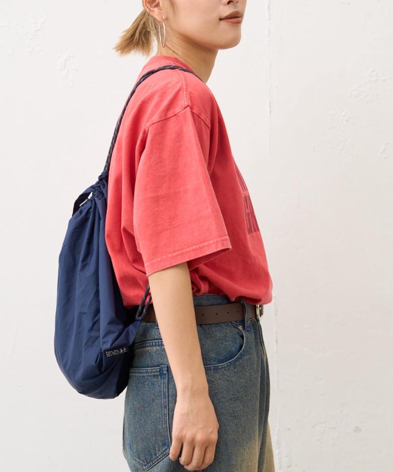【UNISEX】アシッドウォッシュ加工ロゴTEE