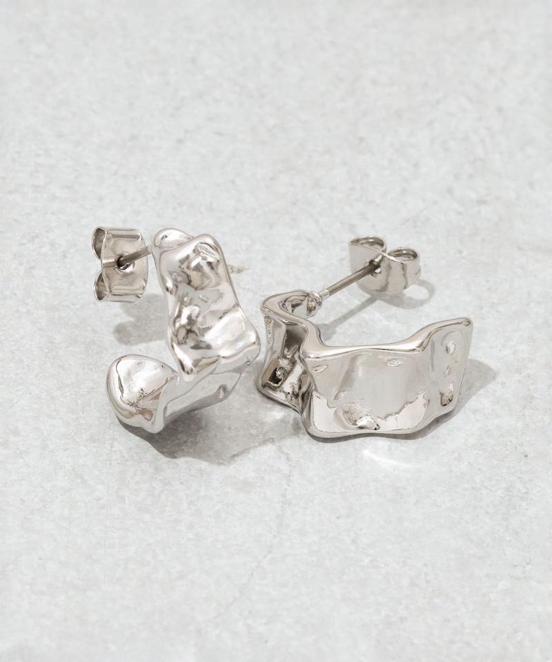 ナミナミフープピアス