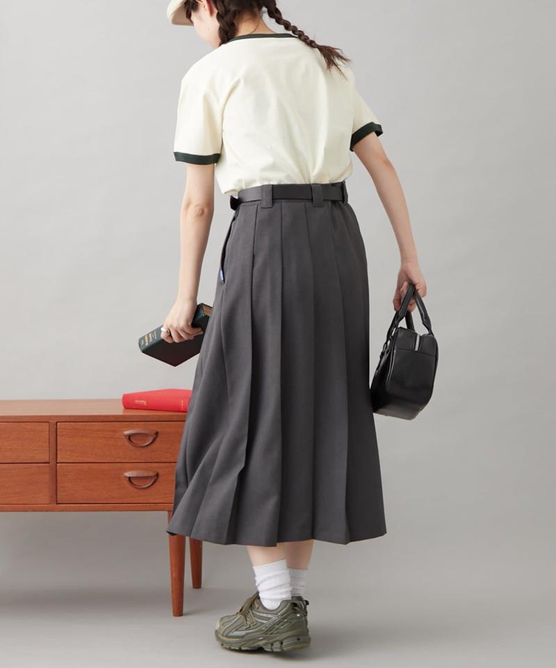 【GEVACO】グラフィック半袖ワッフルリンガーTEE