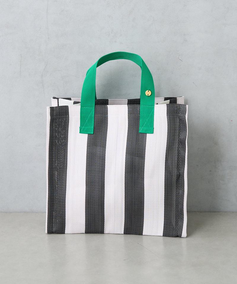 STRIPE BOX TOTE BAG
