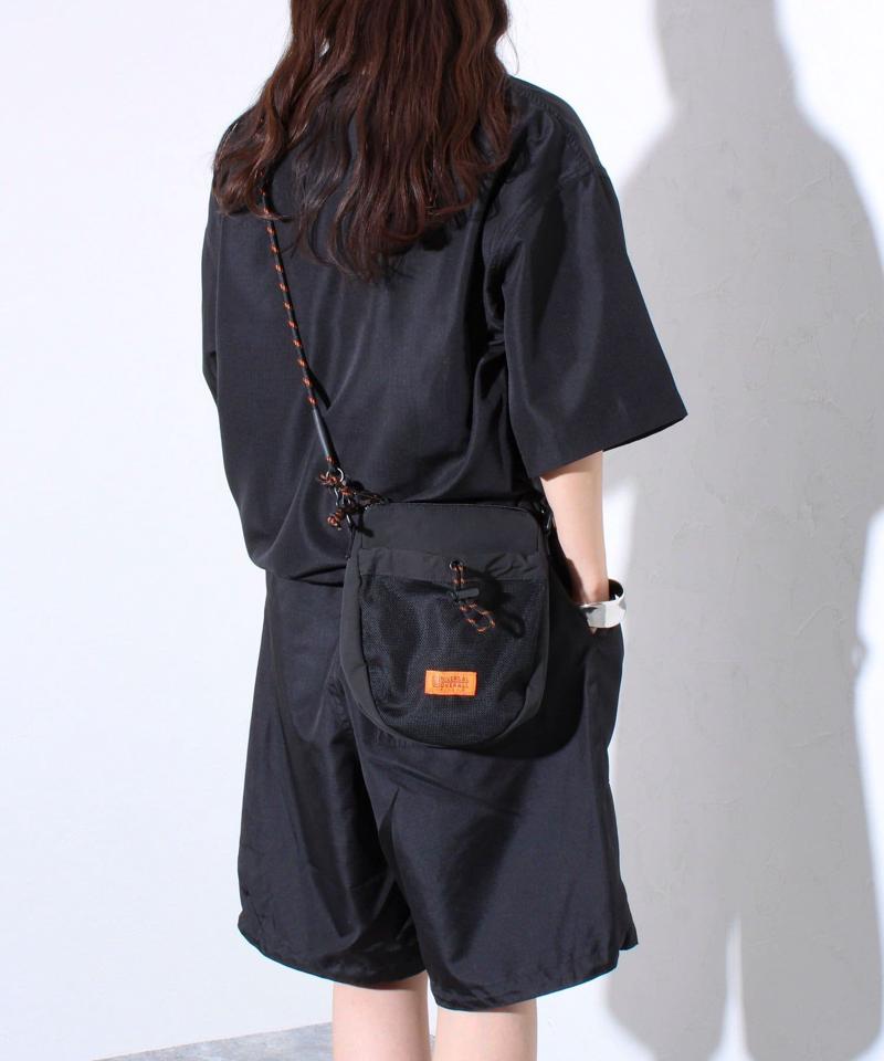 【UNIVERSAL OVERALL】フロントメッシュザイルミニショルダーバッグ