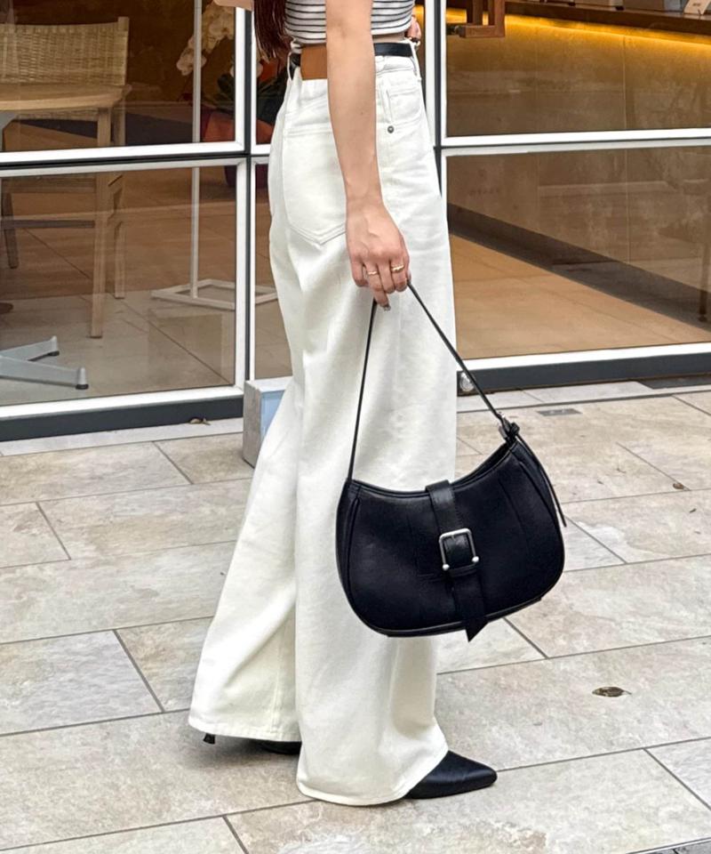 【Yuna企画】ハイウエストストレートデニムパンツ