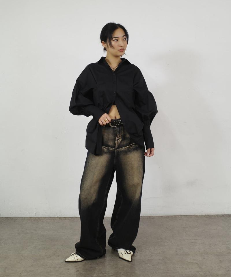 【Six M/シックスエム】デザインシャツ