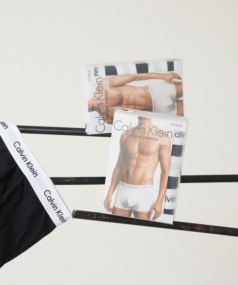 【Calvin Klein/カルバン クライン】LOW RISE TRUNK 3PK / ローライズトランクス 3パック