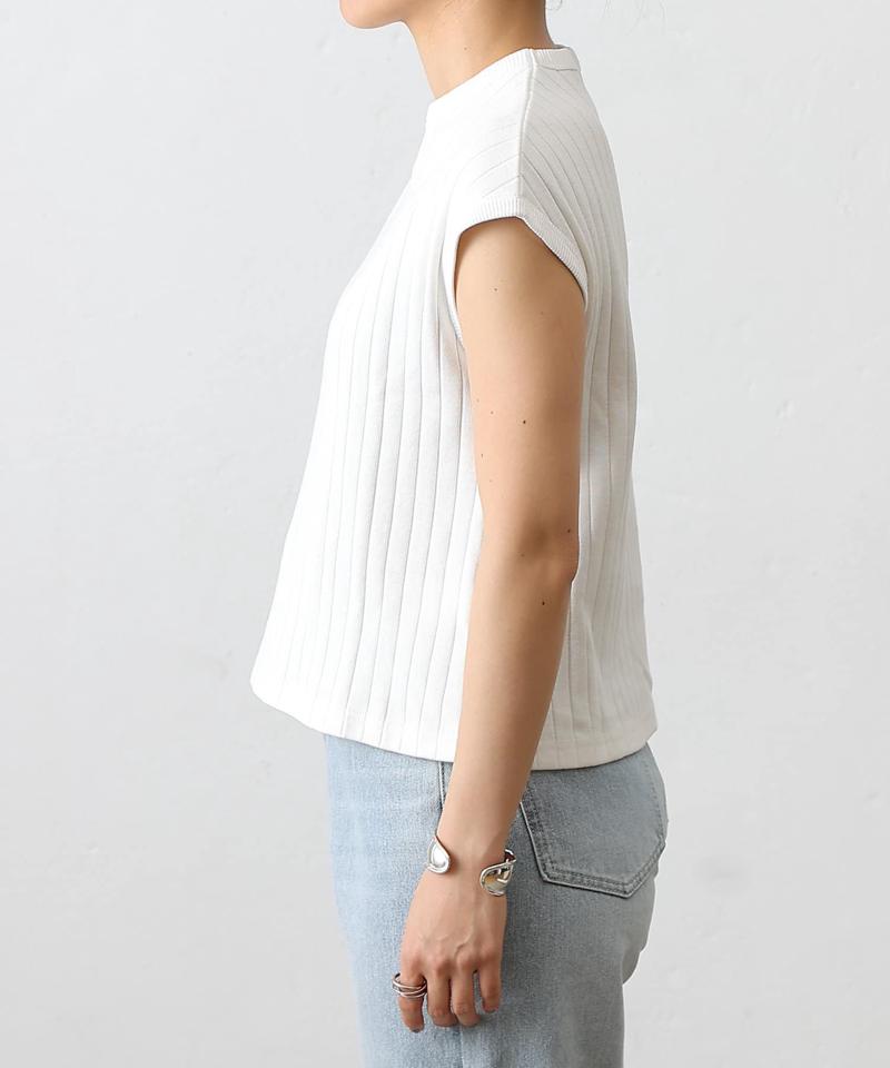 【リバイバル】ワイドリブフレンチスリーブTシャツ