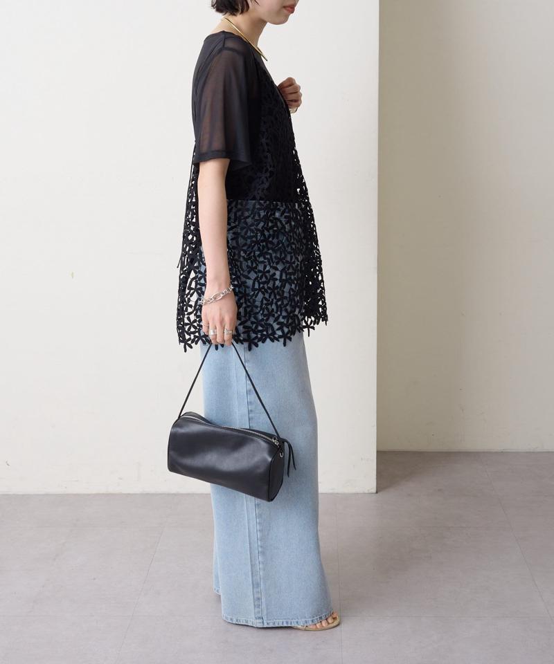 【秋冬まで着回せる◎】レースオーバーキャミソール