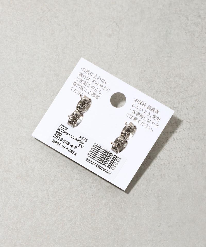 パールガラスピアス4個セット