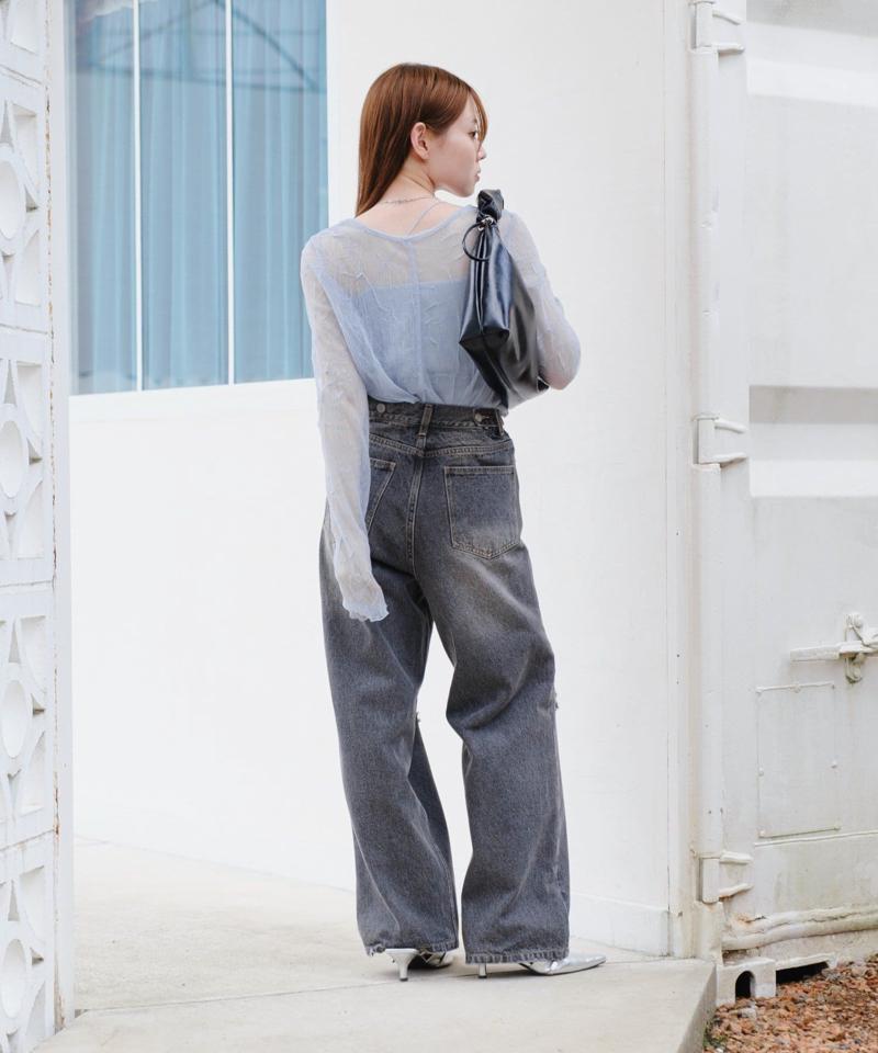 【新色追加】ランダムチュールメローTEE