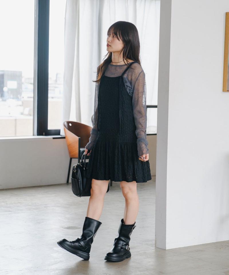 【新色追加】ランダムチュールメローTEE