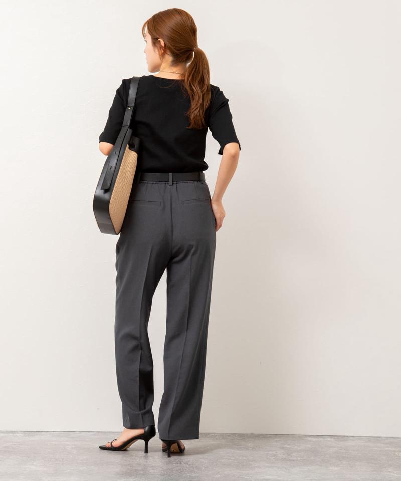 【PR林☆別注カラーあり】ウォッシャブルツイルストレッチ愛されワイドパンツ