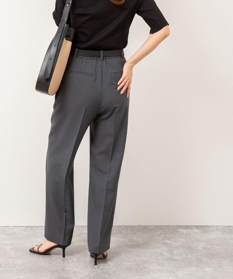 【PR林☆別注カラーあり】ウォッシャブルツイルストレッチ愛されワイドパンツ