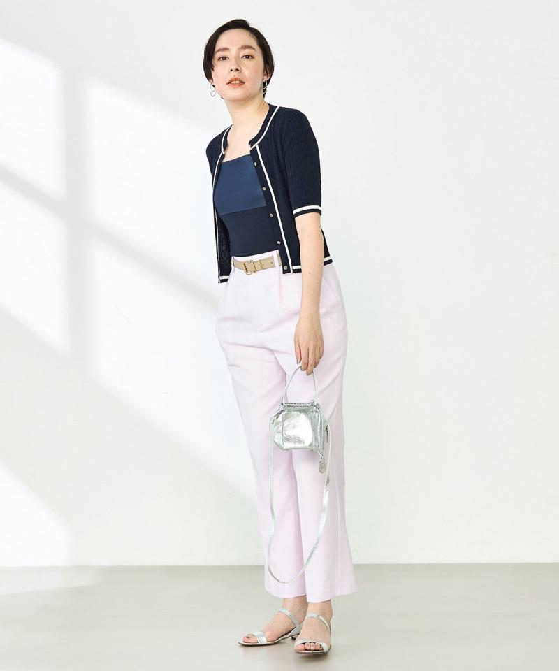 【PR林☆別注カラーあり】ウォッシャブルツイルストレッチ愛されワイドパンツ