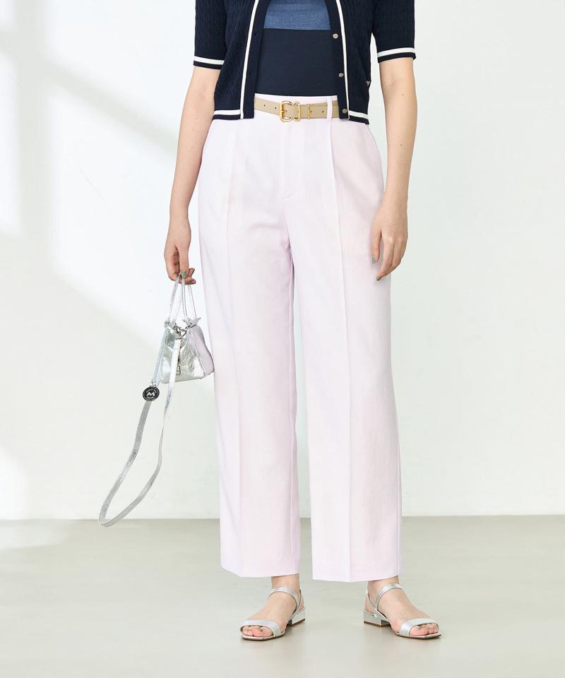 【PR林☆別注カラーあり】ウォッシャブルツイルストレッチ愛されワイドパンツ