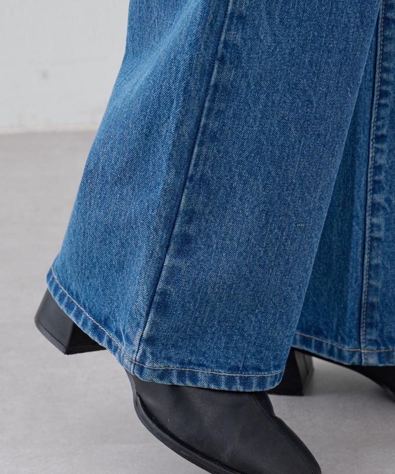 【S～Lサイズ展開】ダメージデニムパンツ