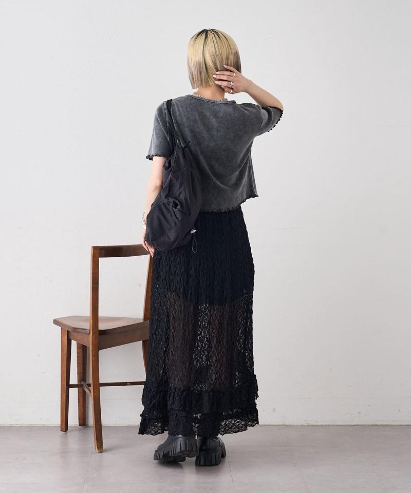 【新色追加！7色展開】半袖W ZIPリブカーデ