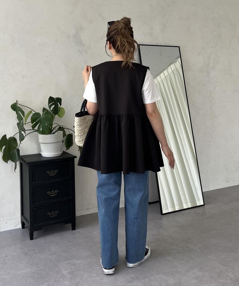 【MOMO】ストレッチスリムストレートデニム