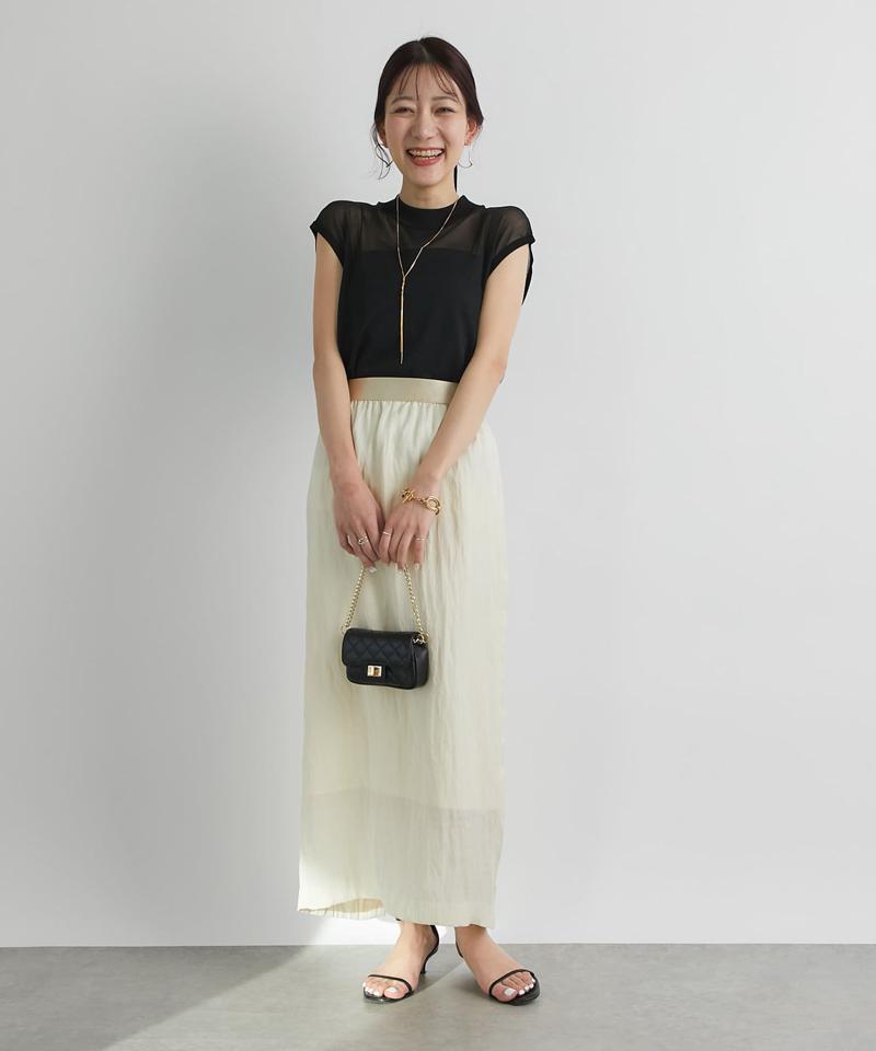 【オシャレ度UP】フィブリルツイルナロースカート
