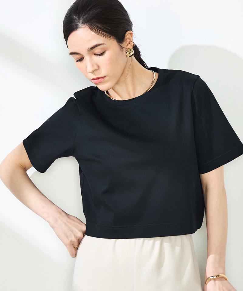 W&W ショート丈Tシャツ