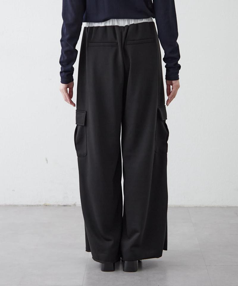 [mline]レイヤードスウェットパンツ
