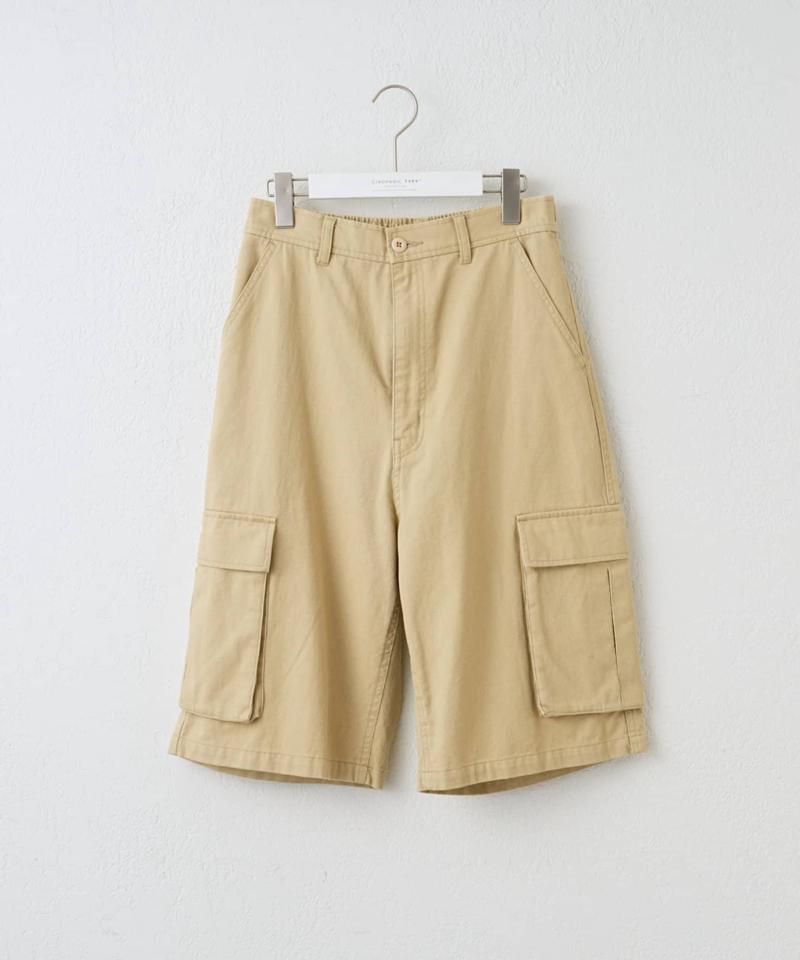 【CIAOPANIC TYPY】【UNISEX】ハーフカーゴデニムパンツ