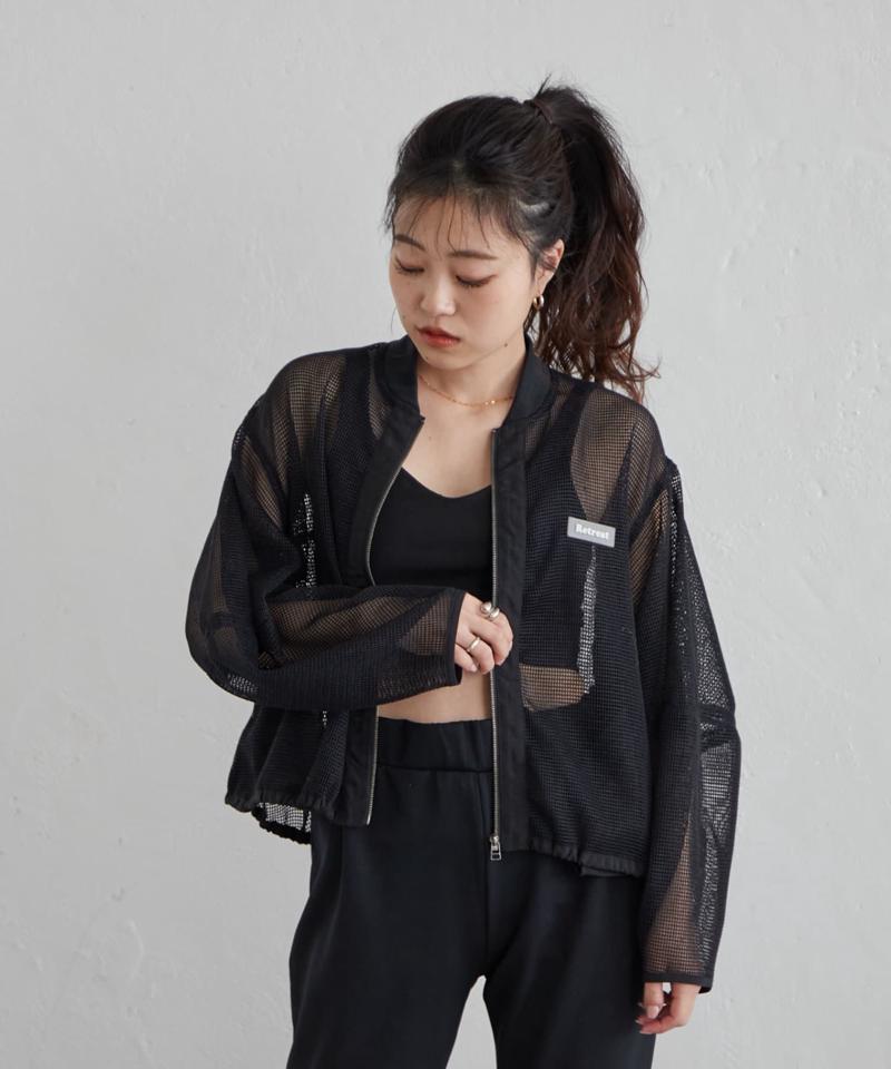 【CIAOPANIC TYPY】メッシュブルゾン《速乾・通気性・軽量》