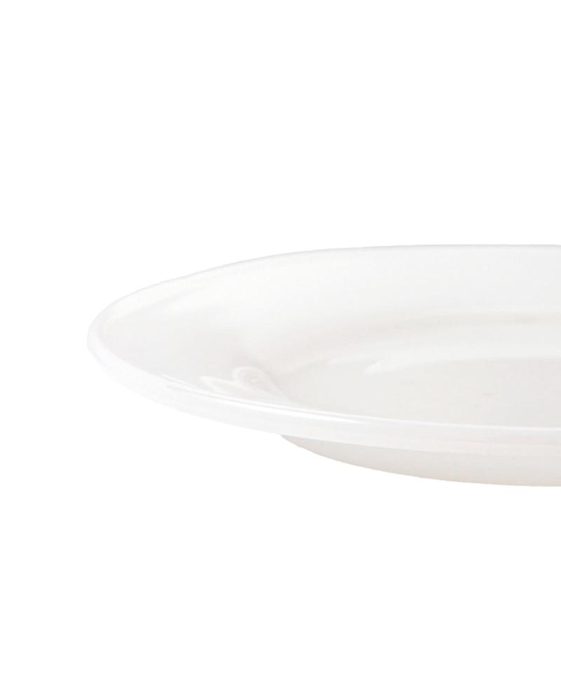 ミルキーガラスプレート：18.5cm／おうち映画館