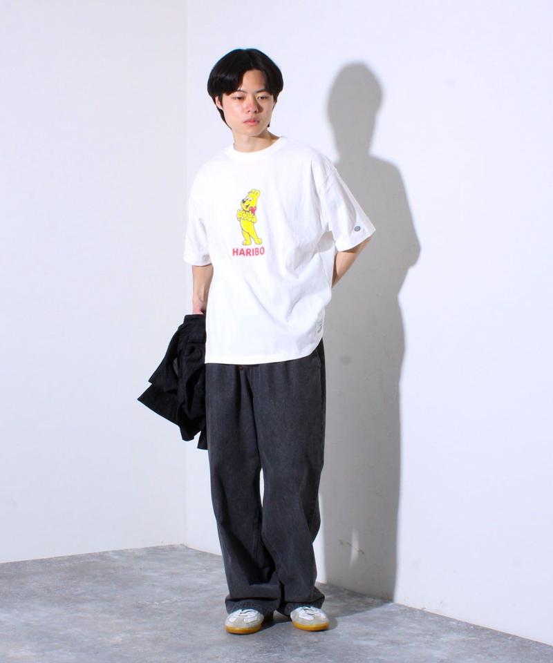 【HARIBO×DISCUS ATHLETIC】コラボ プリント 半袖Tシャツ
