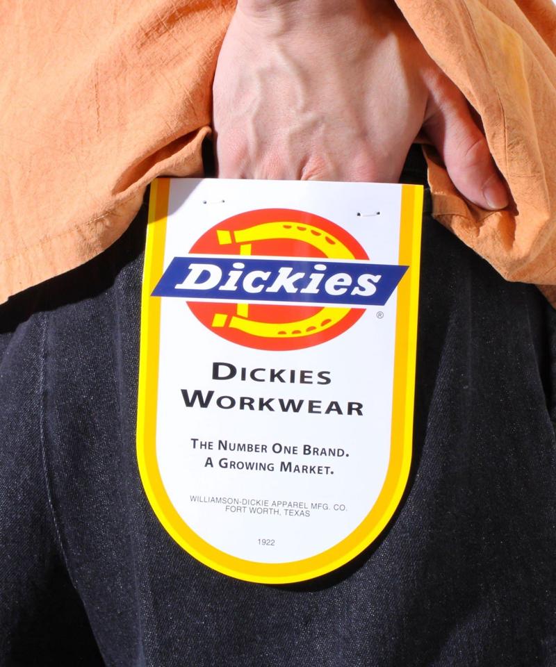 【DICKIES】ツイル/デニムハーフパンツ ワイドショートパンツ