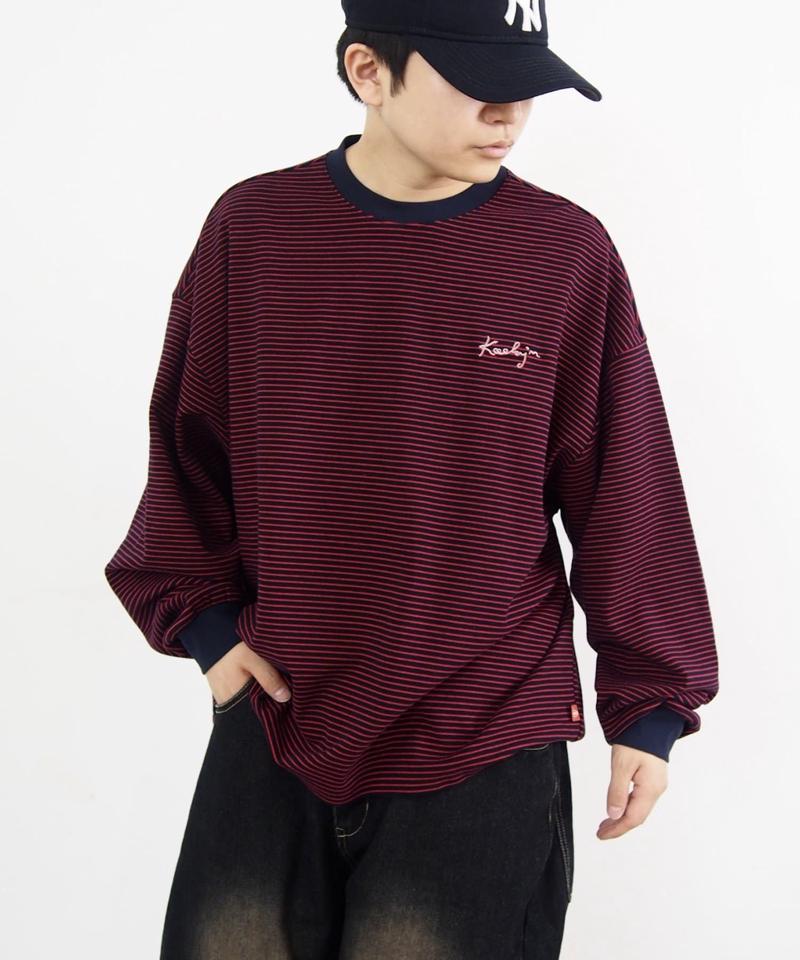 【UNISEX/ユニセックス】KOOKY'N ボーダーロンTEE