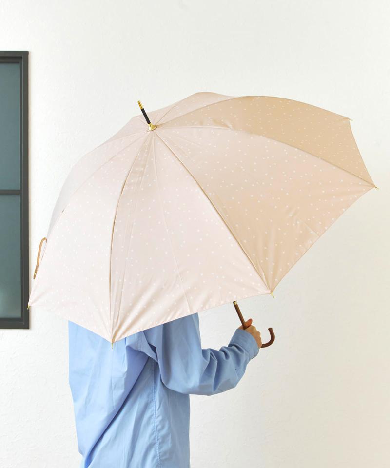 雨晴兼用雨傘長ドットスター