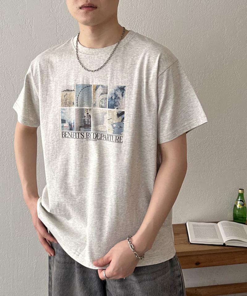 【ユニセックス】アソートボックスフォトプリントTシャツ